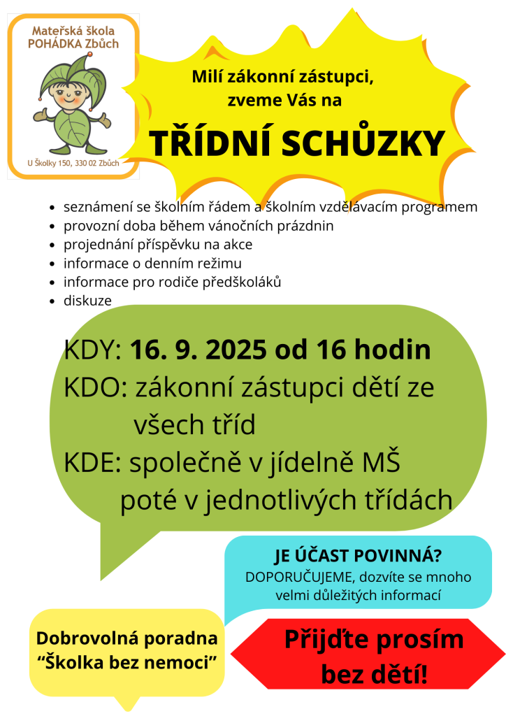 Třídní schůzky
